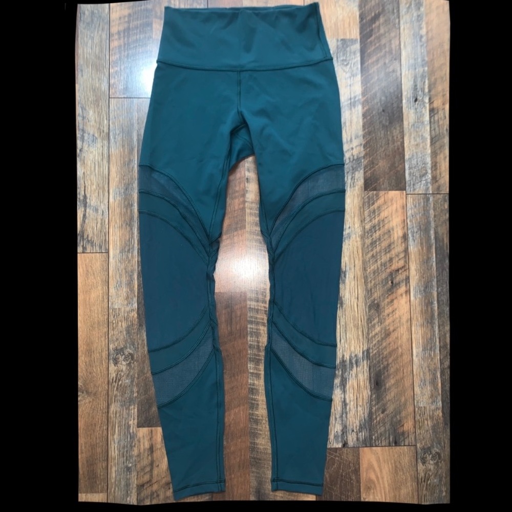 LULULEMON Seek The Heat Tight 28” Green Jasper
